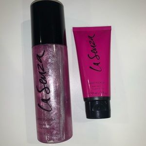 La Senza body lotion and shimmer fragrance mist🤍